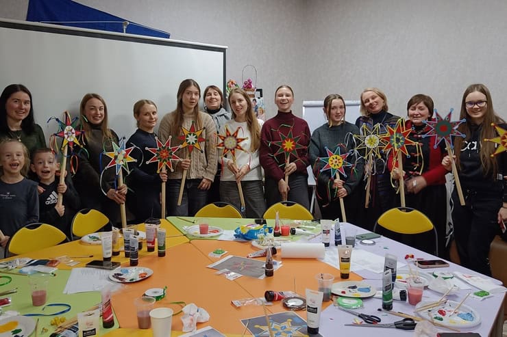 В Миргороді провели різдвяні майстер-класи для молоді